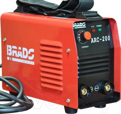 Инвертор сварочный Brado ARC-200 - вид спереди
