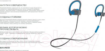 Беспроводные наушники Beats Powerbeats 2 Wireless / MHBV2ZM/A (синий)
