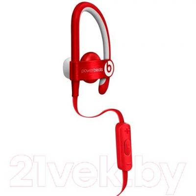 Наушники-гарнитура Beats Powerbeats 2 In Ear / MH782ZM/A (красный)