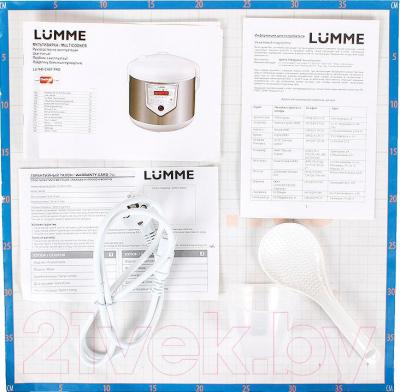 Мультиварка Lumme LU-1446 (белый/шампань)