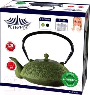 Заварочный чайник Peterhof PH-15626 (зеленый)