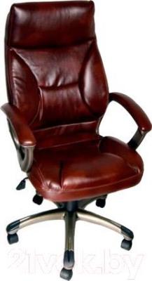 Кресло офисное Деловая обстановка Лагуна А MFT (темно-коричневый)