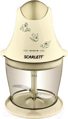 Измельчитель-чоппер Scarlett SC-442 (бежевый)