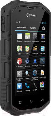 Смартфон Senseit R390+ (черный)