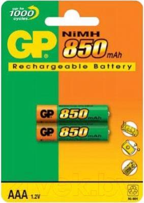 Комплект аккумуляторов GP Batteries 85AAAHC-2UEC2 2BP