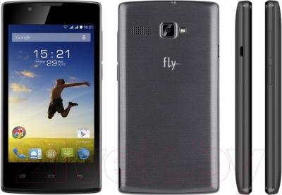 Смартфон Fly FS401 Stratus 1 (черный)