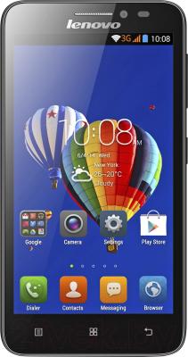 Смартфон Lenovo A606 (черный)