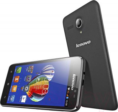 Смартфон Lenovo A606 (черный)