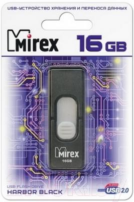 Usb flash накопитель Mirex Harbor Black 16Gb (13600-FMUBHB16)