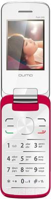 Мобильный телефон Qumo Push 246 (красный)