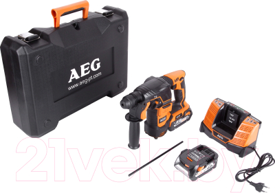 Профессиональный перфоратор AEG Powertools BBH 18 LI-402C (4935443457)