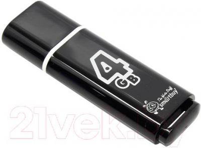 Usb flash накопитель SmartBuy Glossy Black 16GB (SB16GBGS-K)
