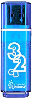 Usb flash накопитель SmartBuy Glossy Blue 32GB (SB32GBGS-B)