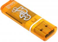 Usb flash накопитель SmartBuy Glossy Orange 32GB (SB32GBGS-Or) - 