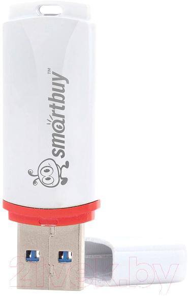USB flash накопитель SmartBuy Crown 8Gb White (SB8GBCRW-W) — фото 2