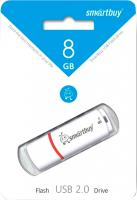 Usb flash накопитель SmartBuy Crown 8Gb White (SB8GBCRW-W) - 