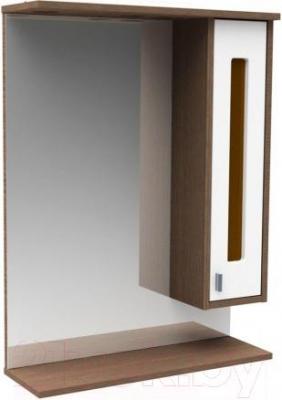 Шкаф с зеркалом для ванной АВН Рио 62 / 54.04