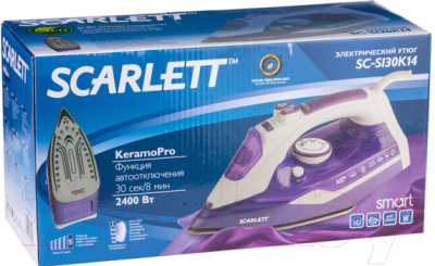 Утюг Scarlett SC-SI30K14 (фиолетовый)