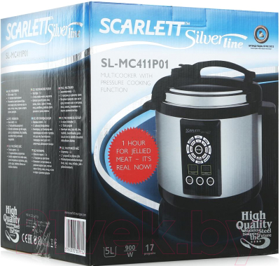 Мультиварка-скороварка Scarlett SL-MC411P01 - коробка
