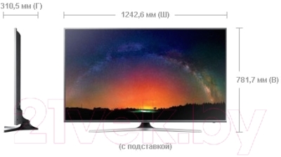 Телевизор Samsung UE55JS7200U