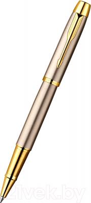 Ручка-роллер имиджевая Parker IM Brushed Metal GT S0856400 - общий вид