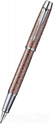 Ручка перьевая имиджевая Parker IM Premium Brown Shadow 1906777 - общий вид