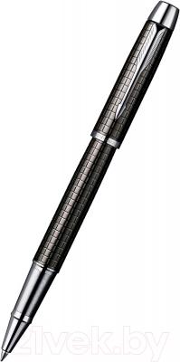 Ручка-роллер имиджевая Parker IM Premium Dark Grey Chiselled S0908700 - общий вид