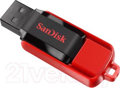 Usb flash накопитель SanDisk Cruzer Switch 8Gb (SDCZ52-008G-B35) - в открытом положении