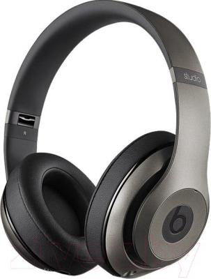 Беспроводные наушники Beats Studio Over-Ear Headphones / MHAD2ZM/A (титановый)