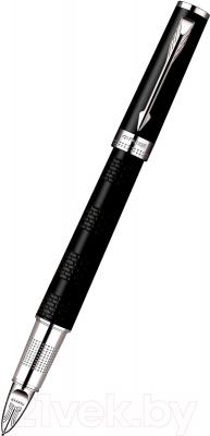 Ручка капиллярная имиджевая Parker Ingenuity Large Black Rubber CT S0959190
