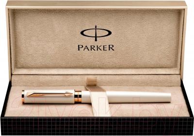 Ручка капиллярная имиджевая Parker Ingenuity Slim Pearl PGT S0959050 - коробка