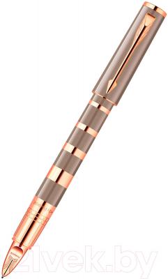 Ручка капиллярная имиджевая Parker Ingenuity Slim Taupe and Metal PGT 1858538