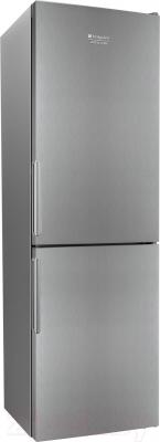 Холодильник с морозильником Hotpoint HF 4181 X