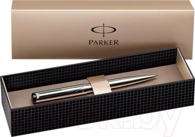 Ручка шариковая имиджевая Parker Vector 2 Stainless Steel S0723510 - коробка