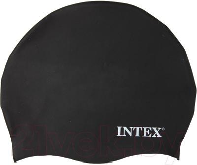 Шапочка для плавания Intex 55991 - черная