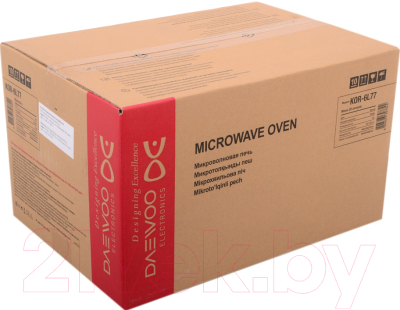 Микроволновая печь Daewoo KOR-6L77 - коробка