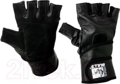 Перчатки для пауэрлифтинга Bulls FG-503-L - общий вид пары