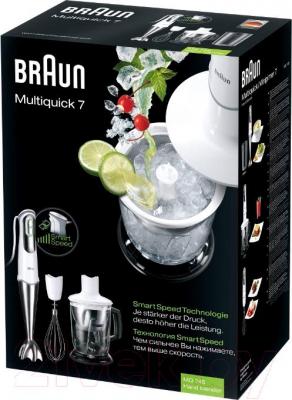 Блендер погружной Braun Multiquick 7 MQ745WH Cocktail
