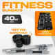 Набор гантелей разборных Sundays Fitness IR92075A (50кг) - 