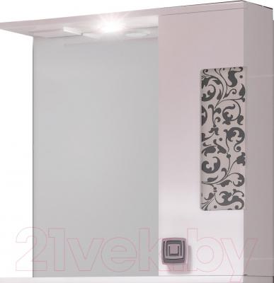 Шкаф с зеркалом для ванной Sfarzo Alba 60-1