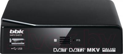 Тюнер цифрового телевидения BBK SMP015HDT2 (черный)