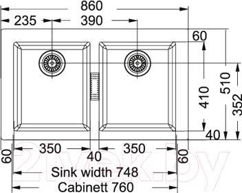 Мойка кухонная Franke SID 620 (114.0192.614)