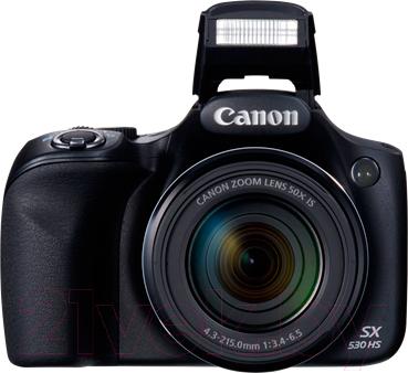 Компактный фотоаппарат Canon Powershot SX530 HS (черный)
