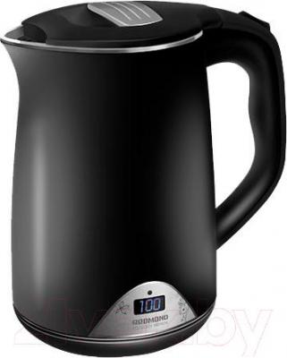 Электрочайник Redmond RK-M125D (черный) - цвет чайника: черный с элементами из нержавеющей стали/цвет уточняйте при заказе