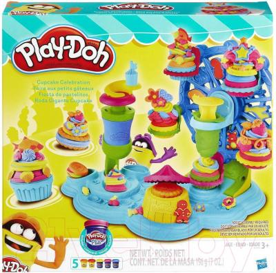 Набор для лепки Hasbro Play-Doh Карнавал сладостей B1855