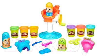 Набор для лепки Hasbro Play-Doh Сумасшедшие прически / B1155