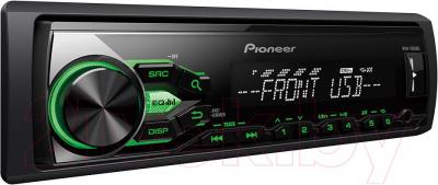 Бездисковая автомагнитола Pioneer MVH-180UBG - общий вид