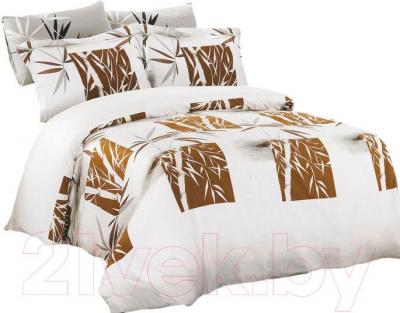 Комплект постельного белья Arya Бамбук Canna Brown / PBL200X220GanB (200x220)