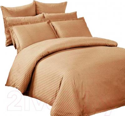 Комплект постельного белья Arya Бамбук Coffe / PBO200X220Cof (200x220)