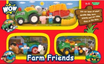 Набор игрушечной техники WOW Ферма друзей 80020